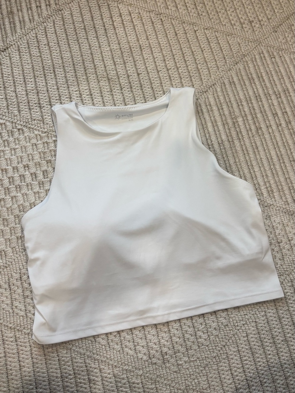 Offline By Aerie High Neck Bra Tank